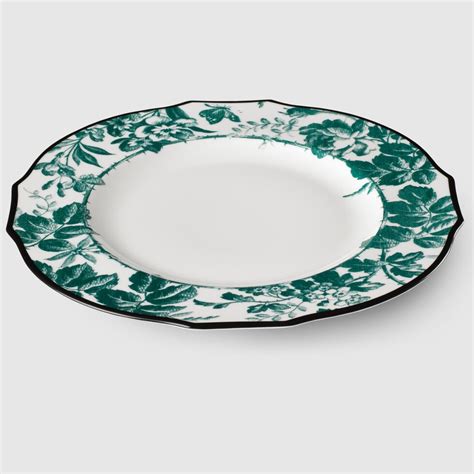 piatto ceramica gucci|Herbarium dinner plate, set of two .